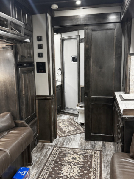 Used 2021 Bloomer 4 Horse Living Quarters Horse Trailer