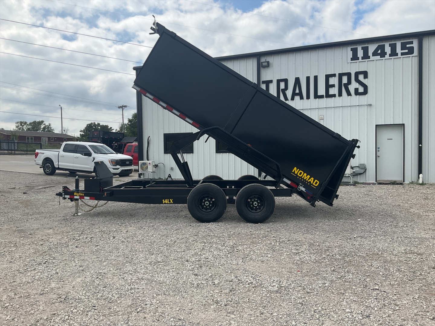 New 2026 Big Tex 83"x14' 14K LX Channel Tandem Axle Dump Trailer w/ 48" Sides – 14LX