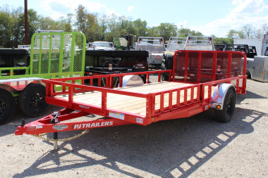 New 2026 PJ TRAILERS 83  x 14' U8 Utility Trailer