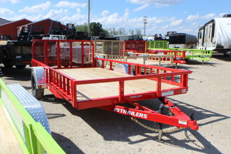 New 2026 PJ TRAILERS 83" x 14' U8 Utility Trailer