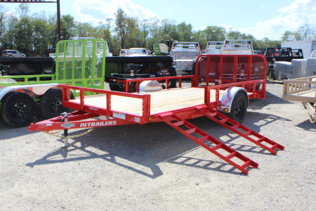 New 2026 PJ TRAILERS 83" x 14' U8 Utility Trailer