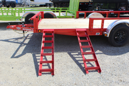 New 2026 PJ TRAILERS 83" x 14' U8 Utility Trailer