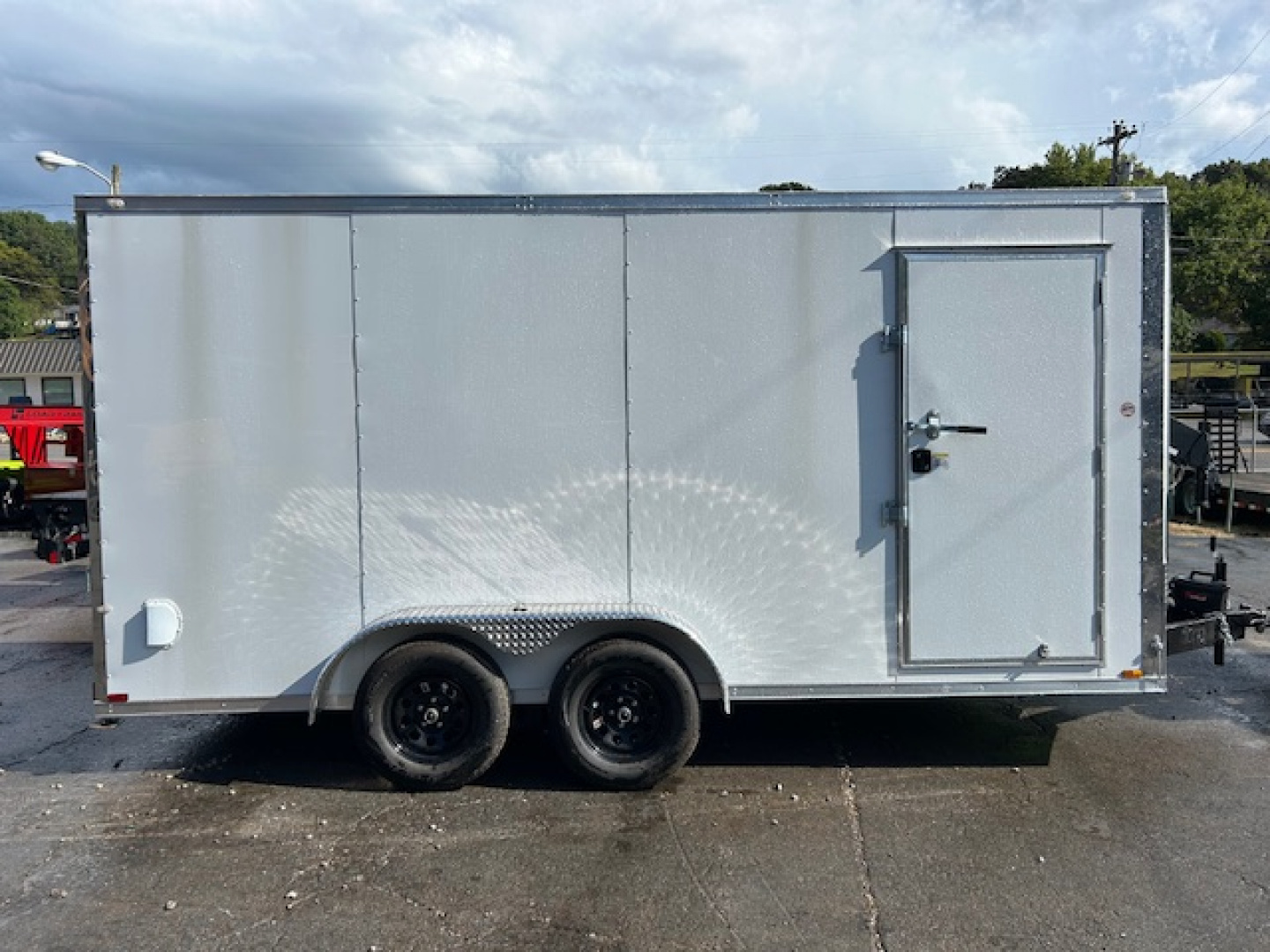 New 2026 Outlaw Trailers 7x16 7k w/int lights Cargo / Enclosed Trailer