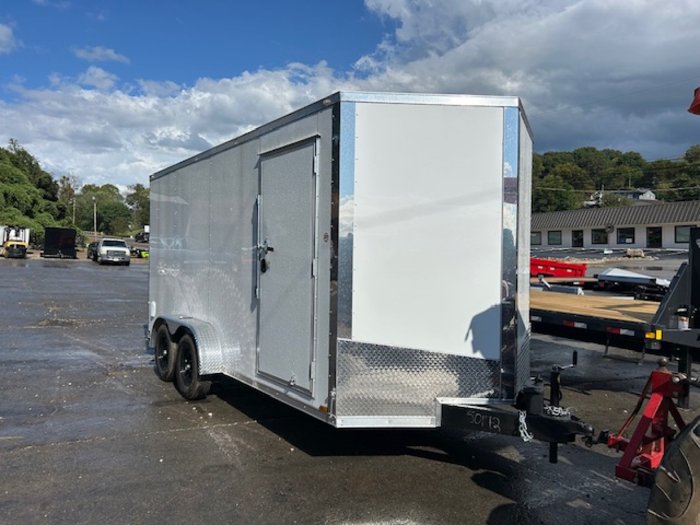 New 2026 Outlaw Trailers 7x16 7k w/int lights Cargo / Enclosed Trailer