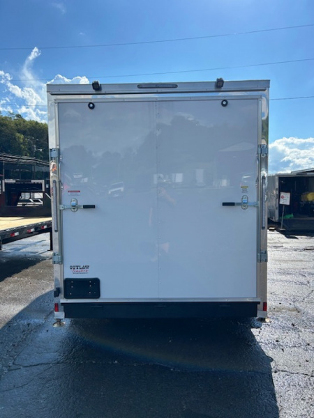 New 2026 Outlaw Trailers 7x16 7k w/int lights Cargo / Enclosed Trailer