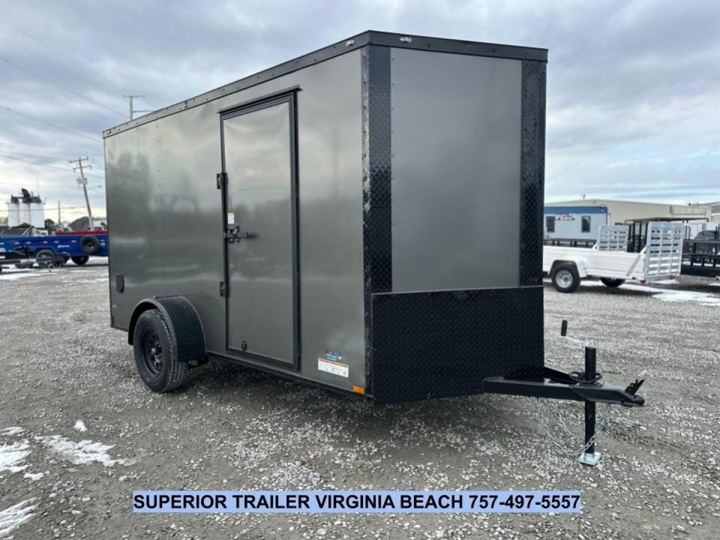 New 2026 Anvil 6X12 w/Ramp Cargo / Enclosed Trailer