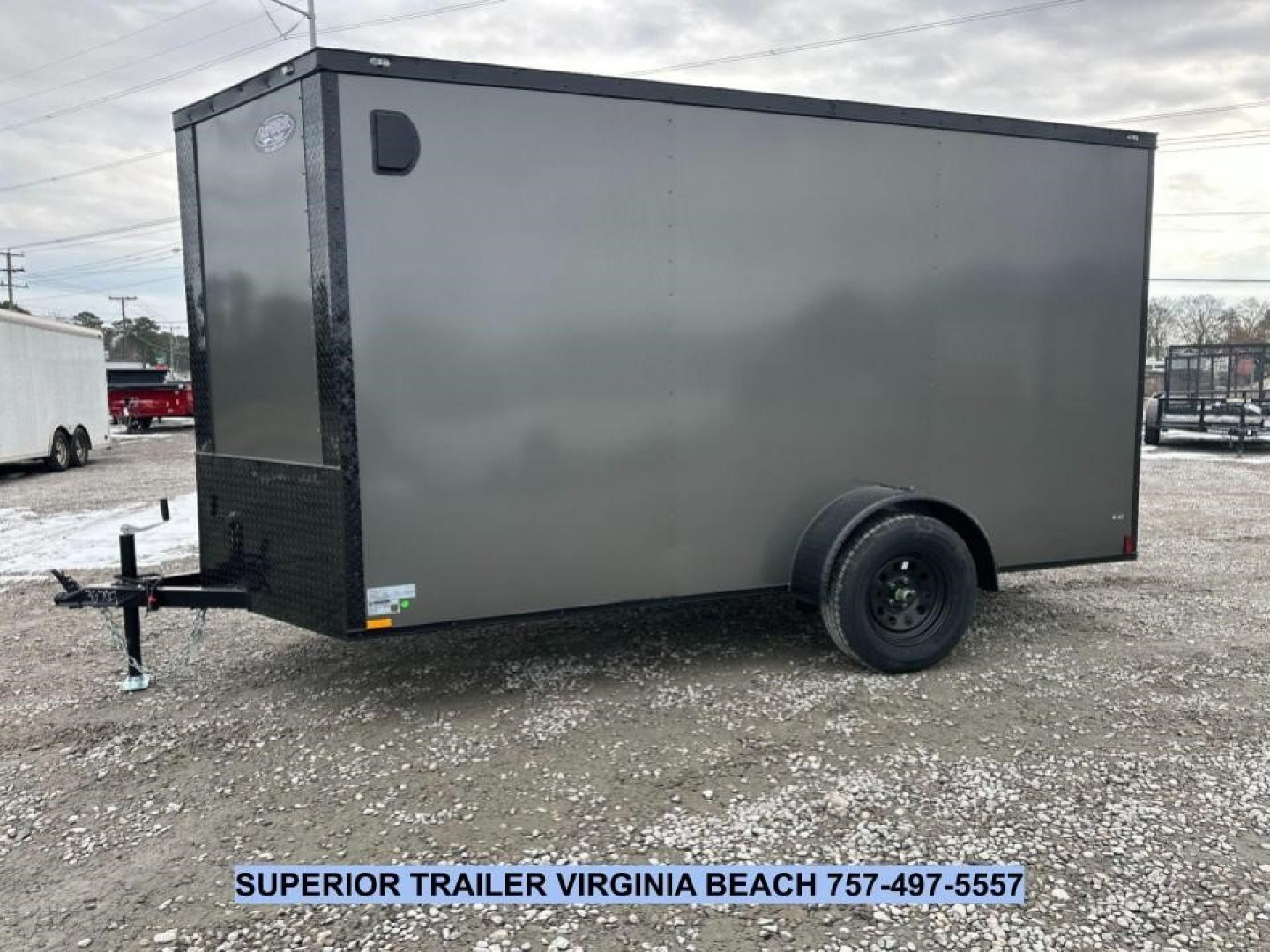 New 2026 Anvil 6X12 w/Ramp Cargo / Enclosed Trailer
