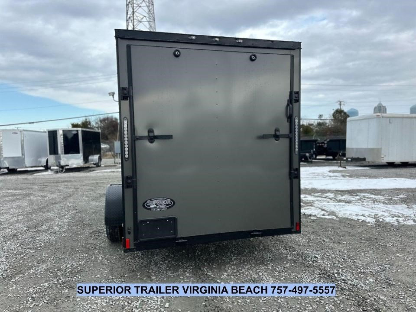New 2026 Anvil 6X12 w/Ramp Cargo / Enclosed Trailer