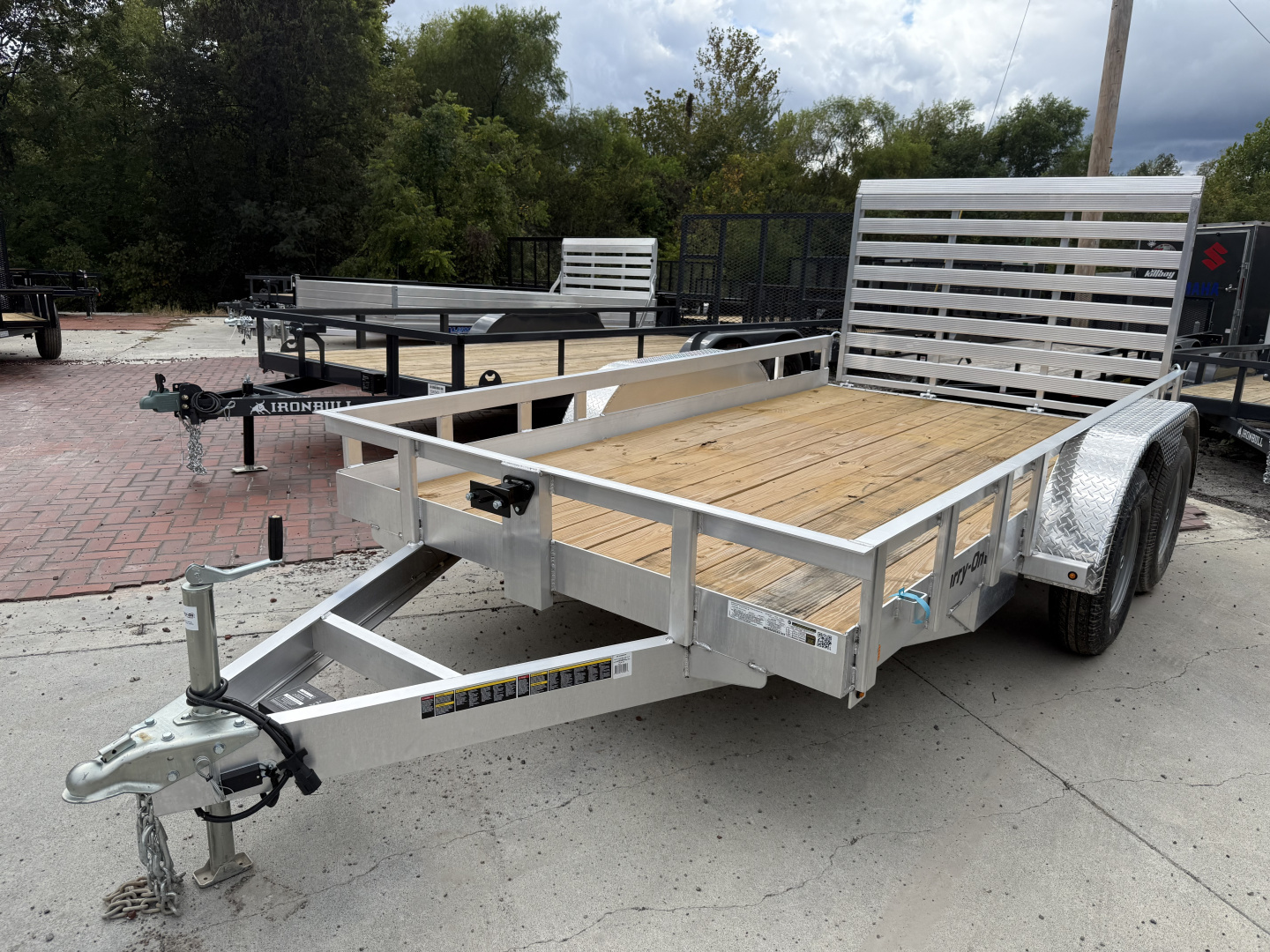 New 2026 Carry-On 7K 6X12 TA2 ALUMINUM Utility Trailer