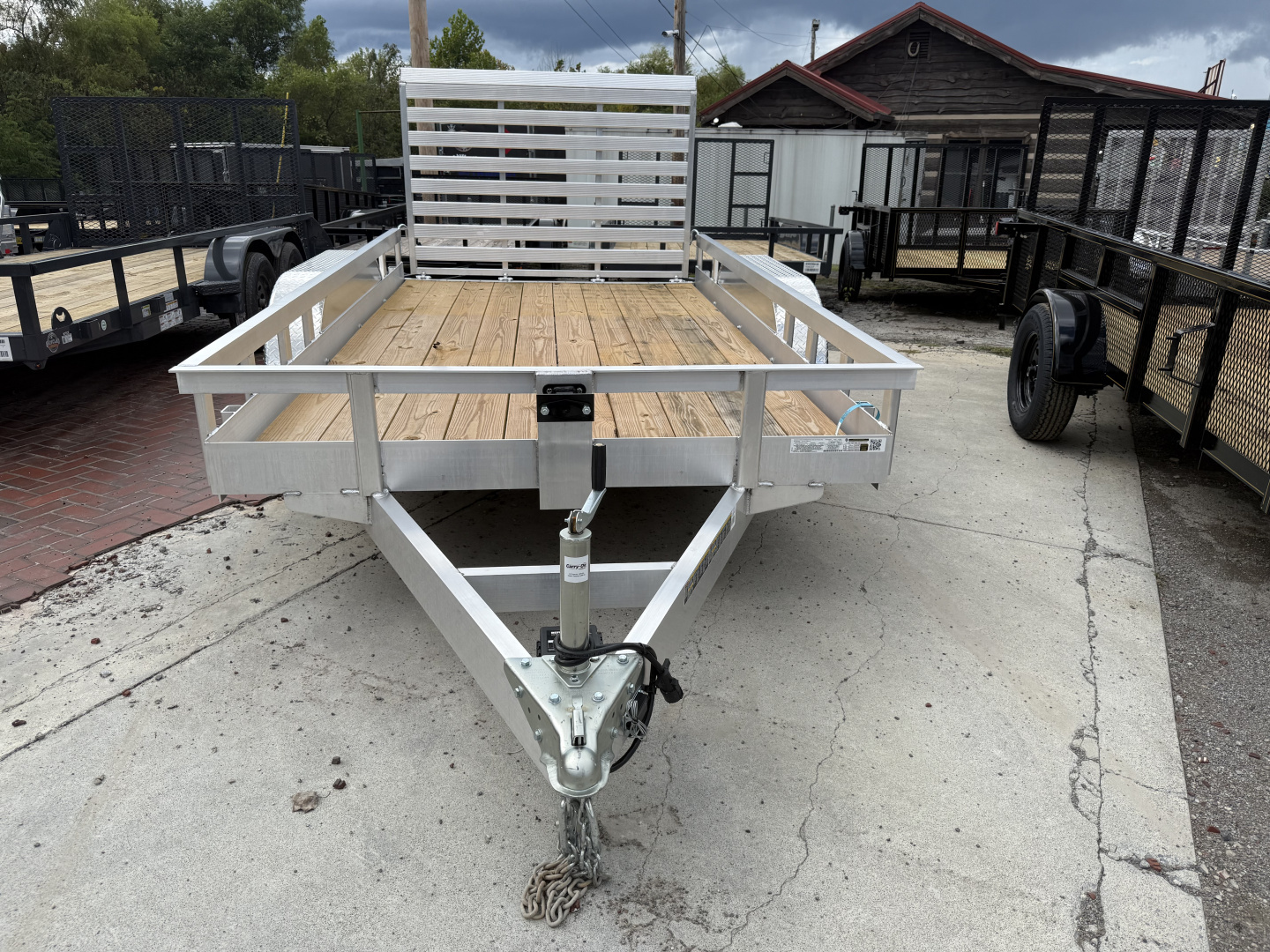 New 2026 Carry-On 7K 6X12 TA2 ALUMINUM Utility Trailer