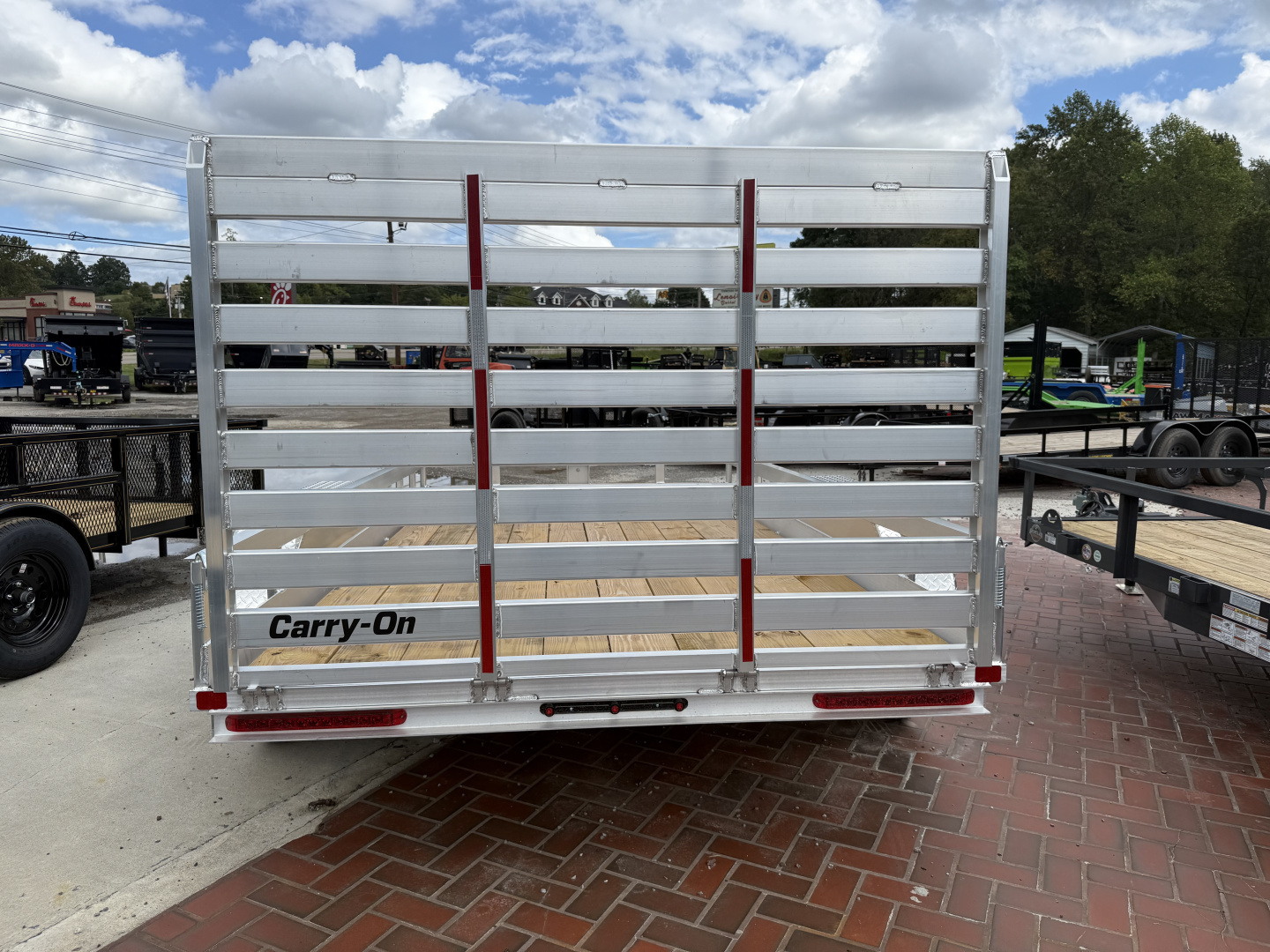 New 2026 Carry-On 7K 6X12 TA2 ALUMINUM Utility Trailer
