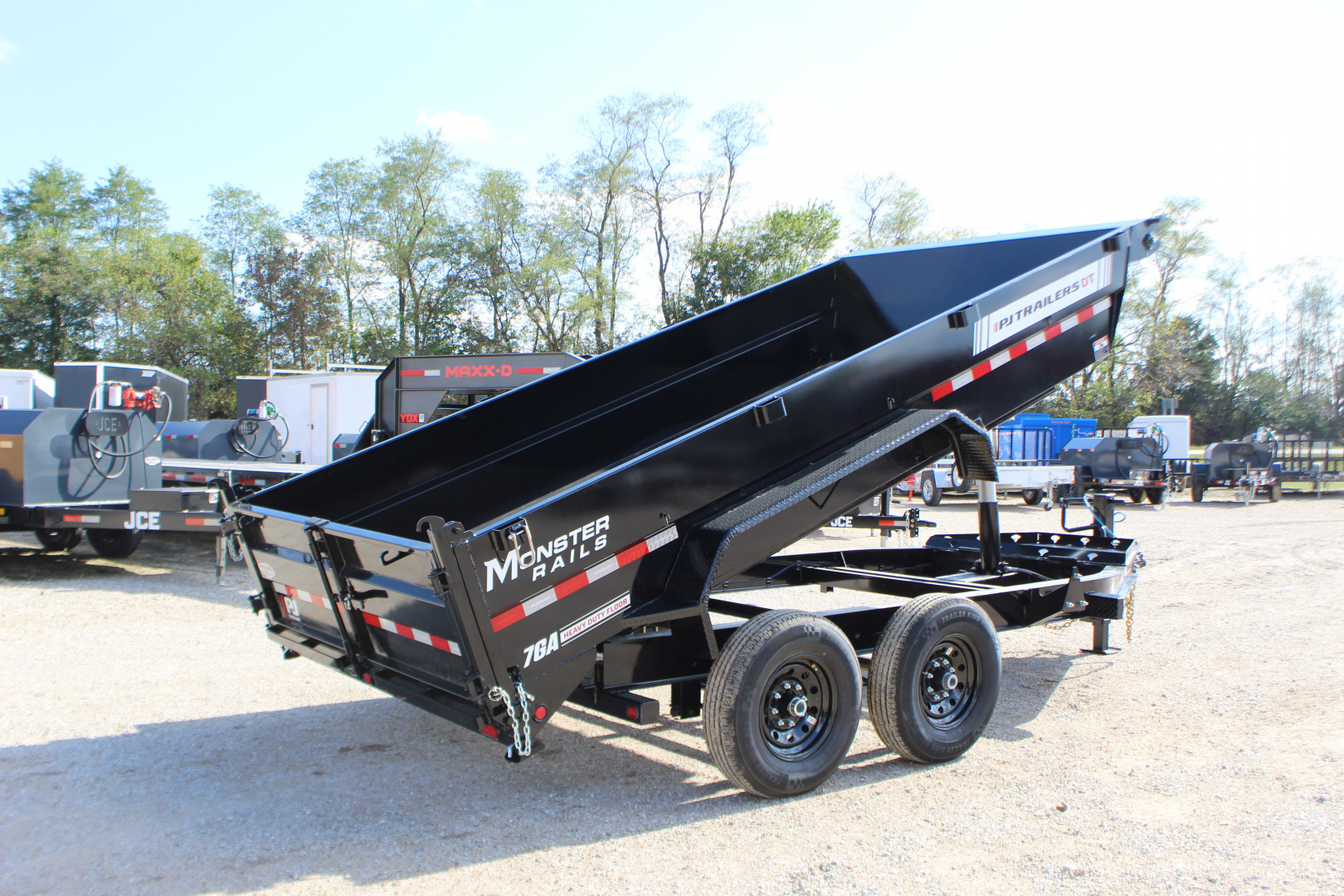 New 2026 PJ Trailers DT1 14' BP Dump Trailer