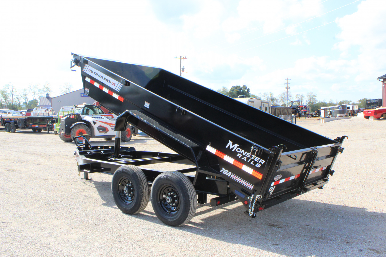New 2026 PJ Trailers DT1 14' BP Dump Trailer
