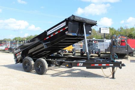 New 2026 PJ Trailers DT1 14' BP Dump Trailer