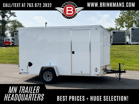 New Continental Cargo 6x12 Enclosed Trailer - Double Doors!