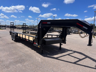 New 2025 Kearney 83x24ft Gooseneck Equipment Trailer 14k