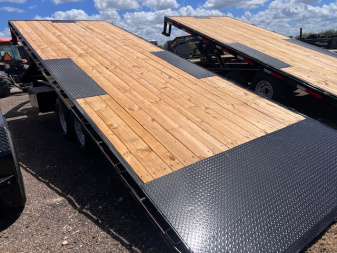 New 2026 East Texas Trailers 102x24ft Gooseneck Tilt Flatbed Trailer