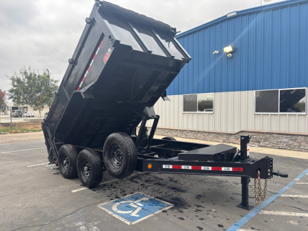 New 2025 GR 7'x12'x36  LOW PROFILE DESIGN HEAVY DUTY DUMP TRAILER 14k