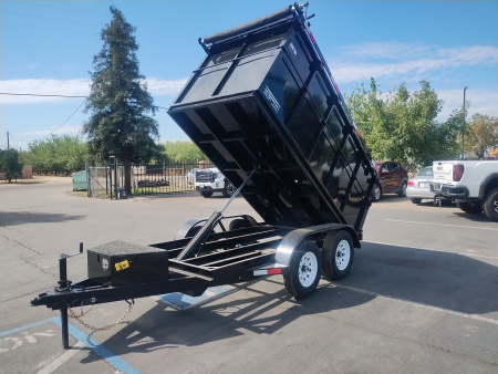 New 2025 TRU 5'x10'x4' Dump Trailer 7k