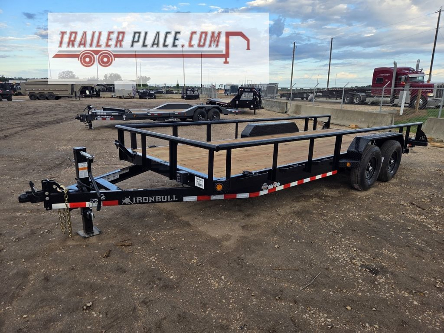 New 2026 IRON BULL 83"X20' 14K ETB W/ SLIDE IN RAMPS