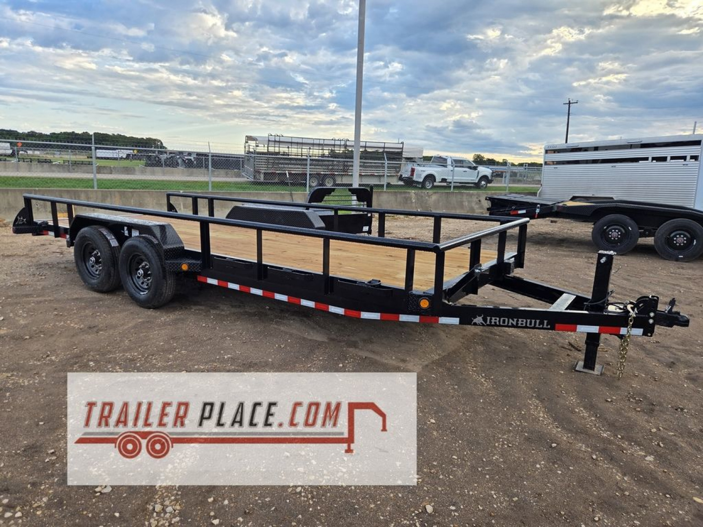 New 2026 IRON BULL 83"X20' 14K ETB W/ SLIDE IN RAMPS