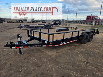 New 2026 IRON BULL 83 X20' 14K ETB W/ SLIDE IN RAMPS