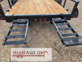 New 2026 IRON BULL 83"X20' 14K ETB W/ SLIDE IN RAMPS