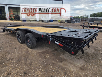 New 2026 IRON BULL 102"X24' 22K EHB W/ RAMPAGE RAMPS