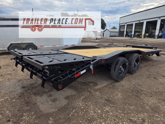 New 2026 IRON BULL 102"X24' 22K EHB W/ RAMPAGE RAMPS