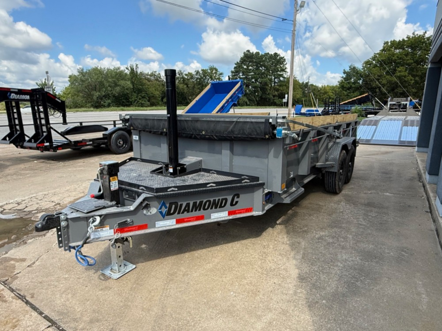 New 2026 Diamond C Trailers LPT 207 Package 16'X82" Dump Trailer