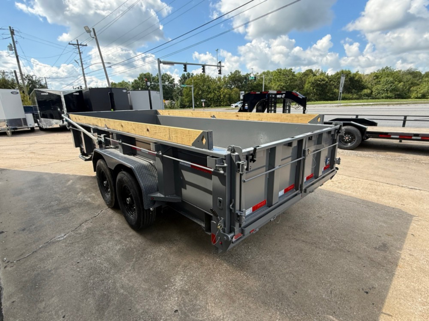 New 2026 Diamond C Trailers LPT 207 Package 16'X82" Dump Trailer