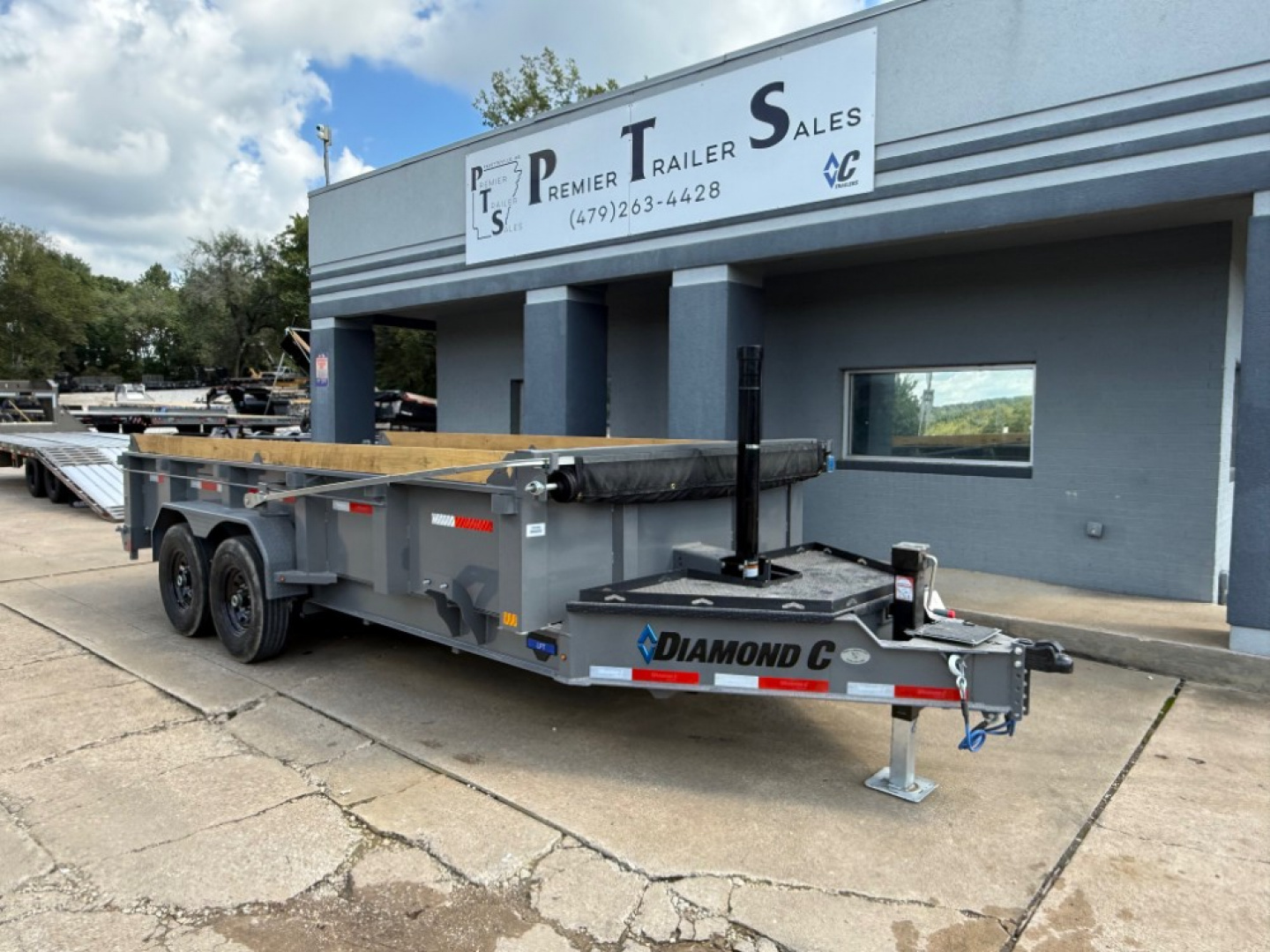 New 2026 Diamond C Trailers LPT 207 Package 16'X82" Dump Trailer