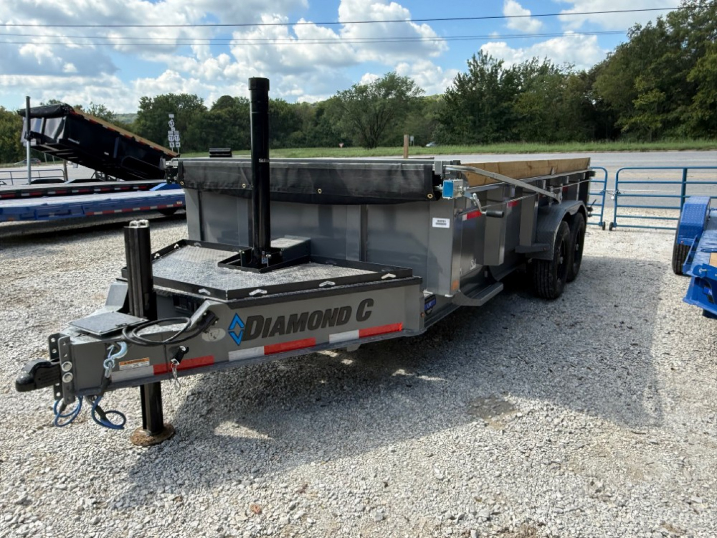 New 2026 Diamond C Trailers LPT 207 Package 16'X82" Pacesetter Edition Dump Trailer