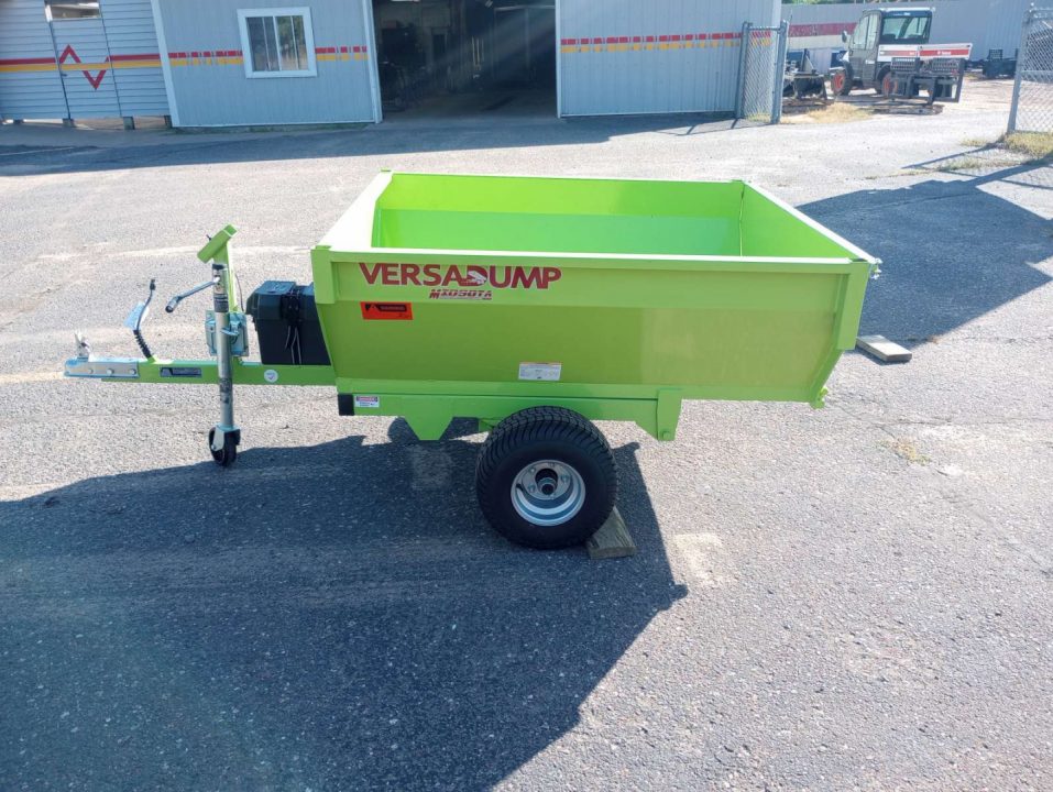 Used 2024 Midsota Mini 36"x5' Dump Trailer