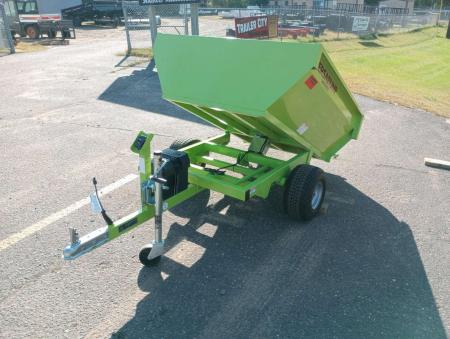 Used 2024 Midsota Mini 36"x5' Dump Trailer