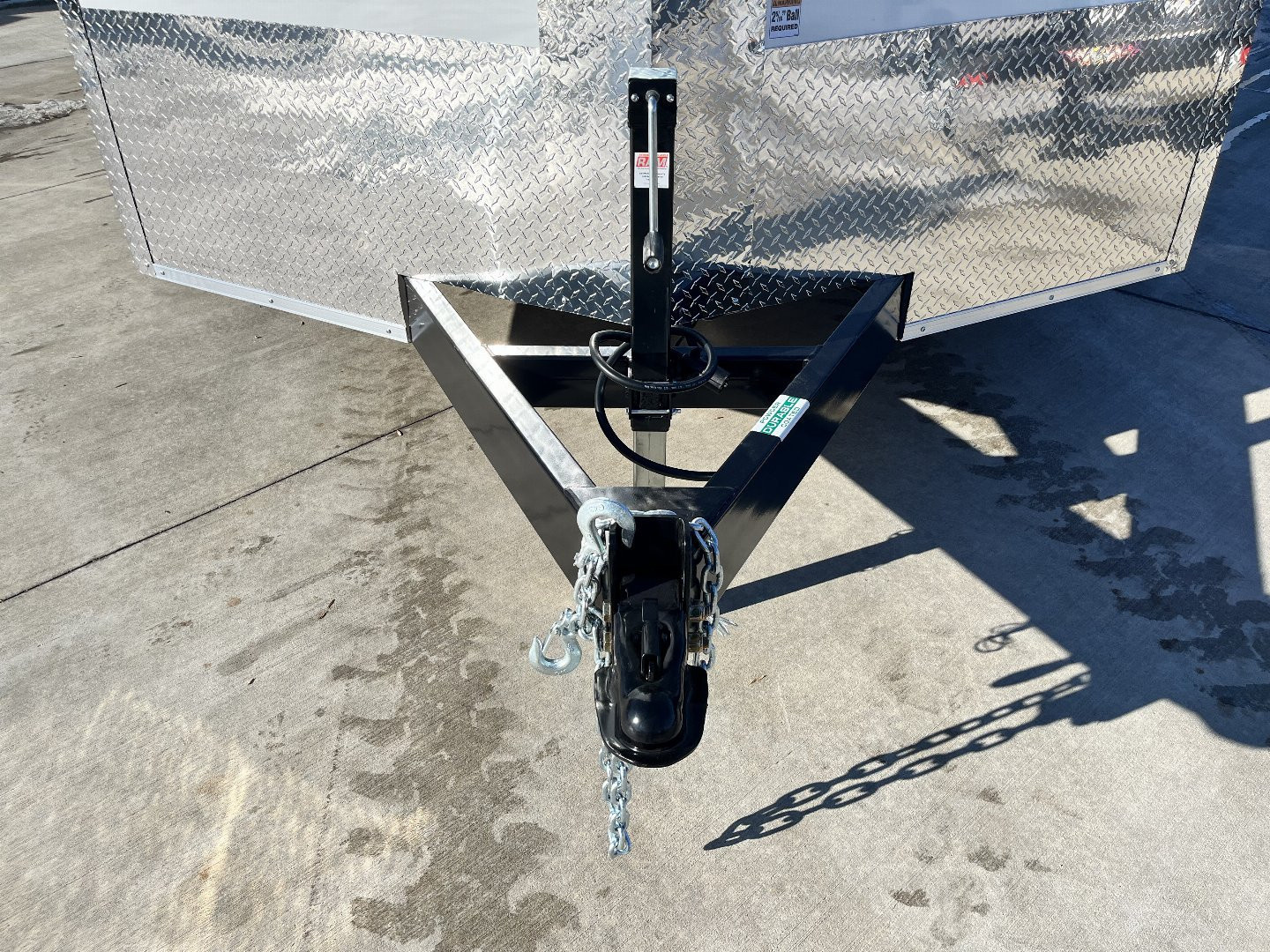 New NEW 2026 AERO 8.5x20 +2’V, 7’ TALL, QUALITY Enclosed Rear Ramp Car Hauler Cargo Trailer