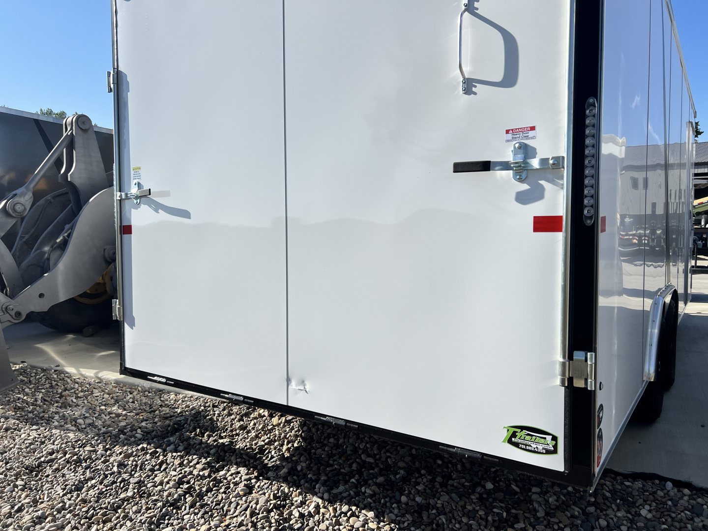 New NEW 2026 AERO 8.5x20 +2’V, 7’ TALL, QUALITY Enclosed Rear Ramp Car Hauler Cargo Trailer