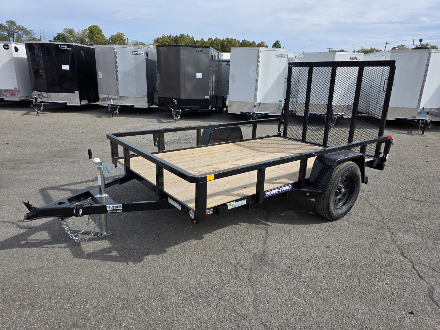 New 2026 Sure-Trac 6X10 - TUBE TOP Utility Trailer