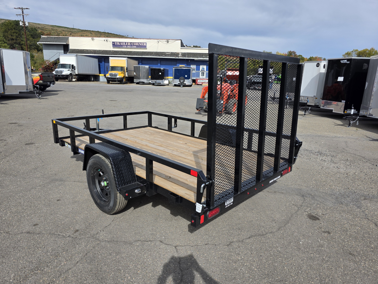 New 2026 Sure-Trac 6X10 - TUBE TOP Utility Trailer