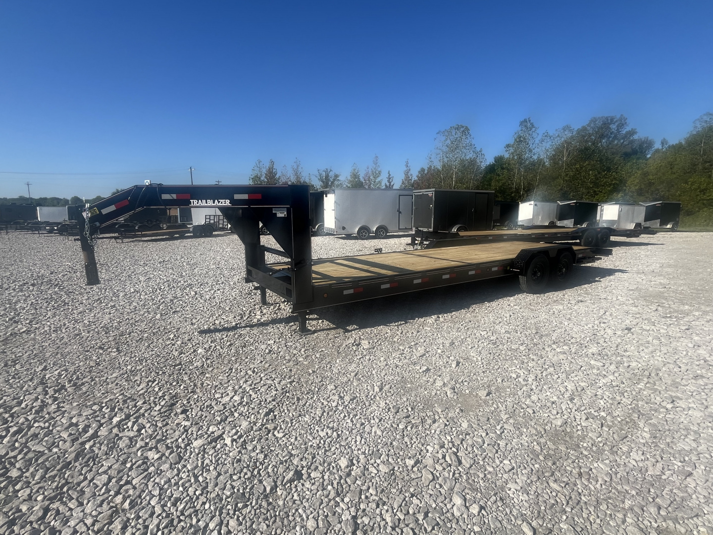 New 2026 Trailblazer 84X26 GOOSENECK CAR HAULER 14K