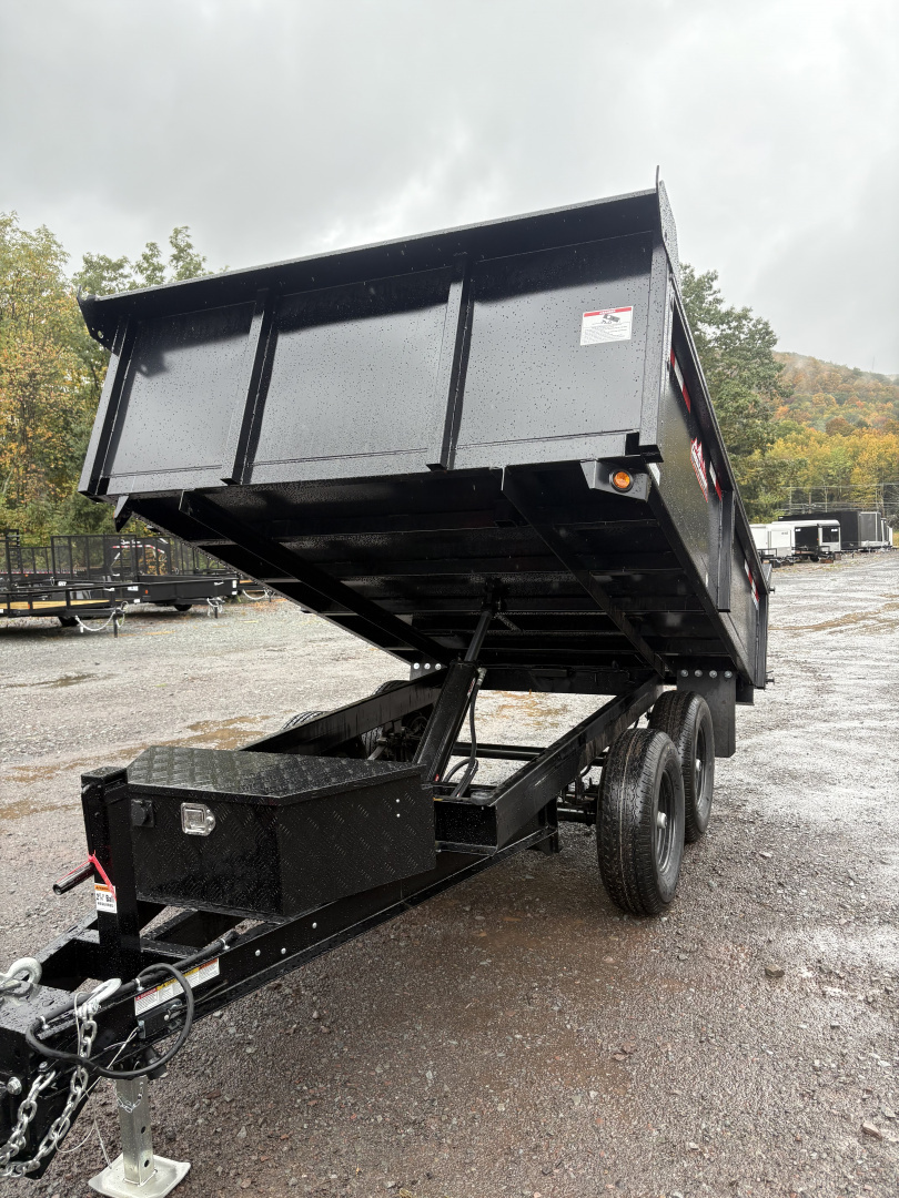 New 2026 Cross Country Manufacturing 6x10 10K Deck Over Dump Trailer w/ Standard Gate