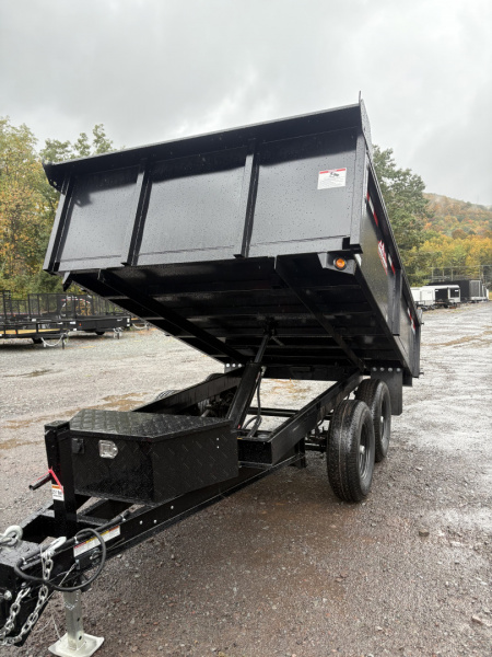 New 2026 Cross Country Manufacturing 6x10 10K Deck Over Dump Trailer w/ Standard Gate