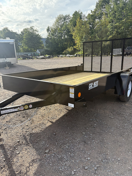 New 2026 Car Mate Trailers 6.5x12 Steel Sided Utility Trailer