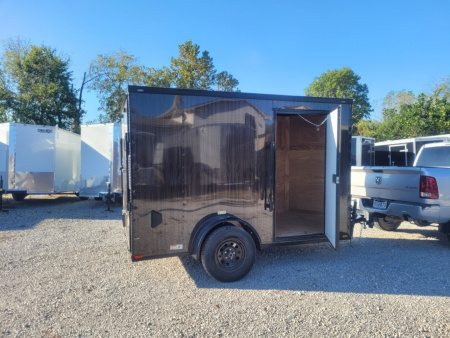 New 2026 Quality Cargo 6x10 SA Cargo / Enclosed Trailer, 6'3  interior height, .080 Polycore exterior, 35k axle