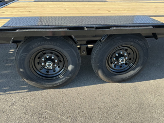 New 2026 PJ 102”x25’ Quest Gooseneck Flatbed w/ Singles – LQ