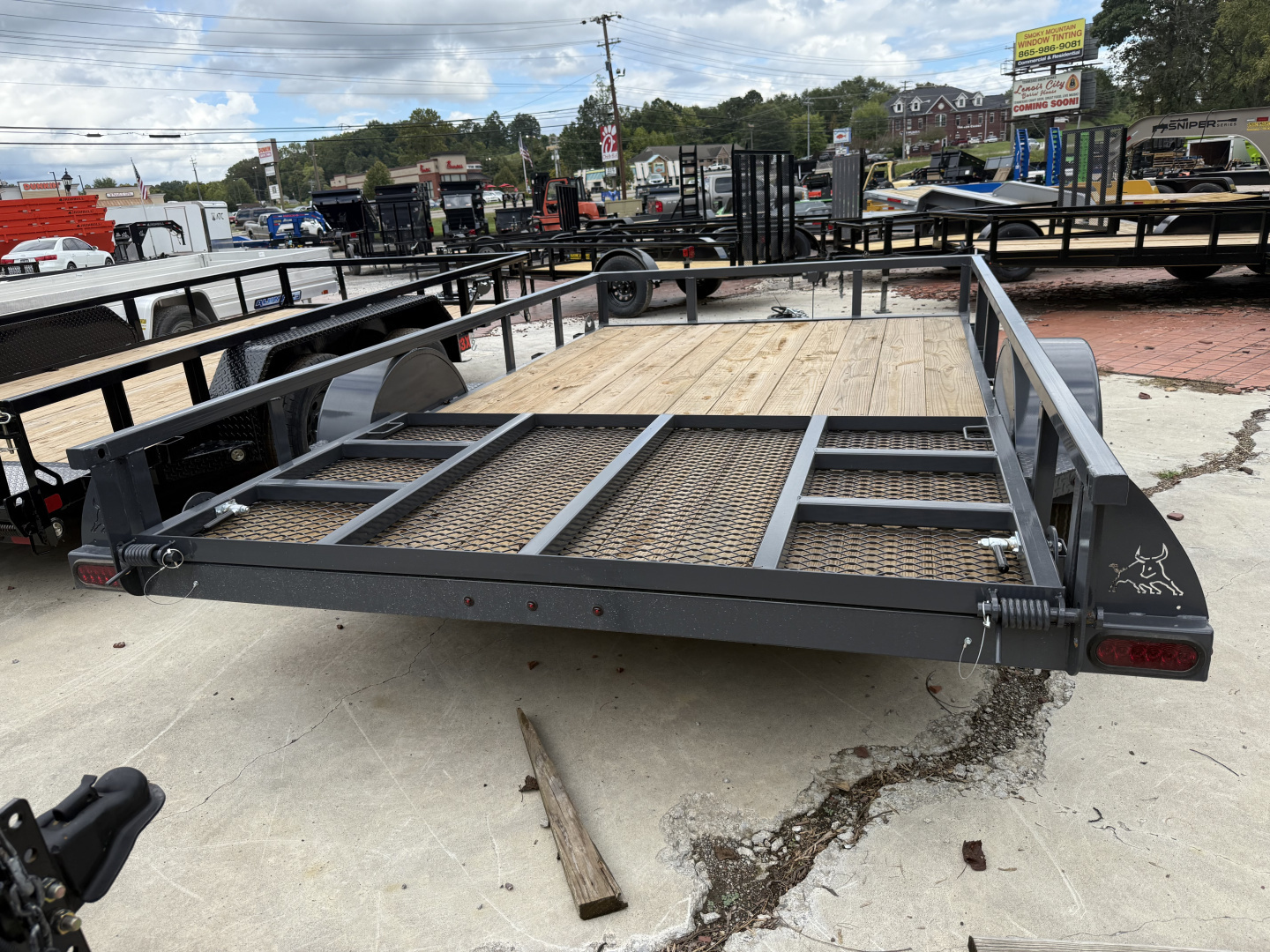 New 2026 Iron Bull UTB 83X12 UTILITY, FOLD FLAT GATE Utility Trailer