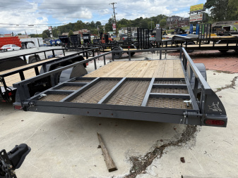 New 2026 Iron Bull UTB 83X12 UTILITY, FOLD FLAT GATE Utility Trailer