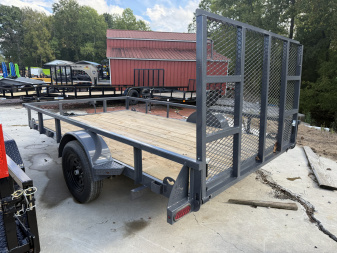 New 2026 Iron Bull UTB 83X12 UTILITY, FOLD FLAT GATE Utility Trailer