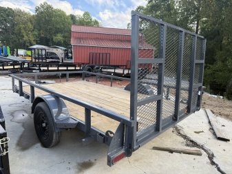 New 2026 Iron Bull UTB 83X12 UTILITY, FOLD FLAT GATE Utility Trailer