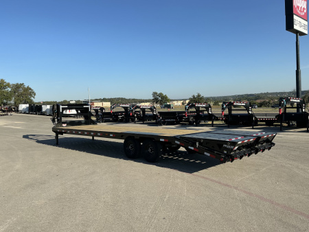 New 2026 PJ 102”x30’ Quest Gooseneck Flatbed w/ Singles – LQ